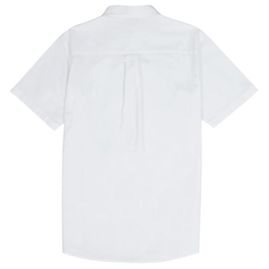 เสื้อชายหาดแขนสั้นผ้าฝ้าย100% สำหรับผู้ชายเสื้อลำลองแนวสตรีทแวร์มีกระดุมลงลายสก๊อตสีทึบออกแบบโลโก้ได้ตามต้องการ - Product Image 3