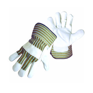 Gants de travail en cuir antidérapants, imperméables, sur mesure, blancs, au prix de gros, nouveau style, résistants à l'huile, de haute qualité - Product Image 6