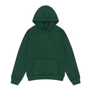 Brand New Men's 100% Cotton Regular Fit Hooded Pullover Jacket Windproof Eco-Friendly Custom Colors French Terry <b>Fleece</b> Autumn - Product Image 1
