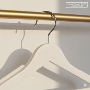 Perchas <span class=keywords><strong>de</strong></span> Madera <span class=keywords><strong>de</strong></span> Alcanfor Aromática Natural Premium con Barra Redonda Antideslizante y Gancho Cromado para Almacenamiento <span class=keywords><strong>de</strong></span> Ropa <span class=keywords><strong>de</strong></span> Lujo - Product Image 3