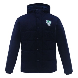 Manteau long matelassé personnalisé pour homme, vestes légères et chaudes, manteaux rembourrés à bulles, fabricant de coupe-vent de rugby, de vêtements de sport OEM - Product Image 1