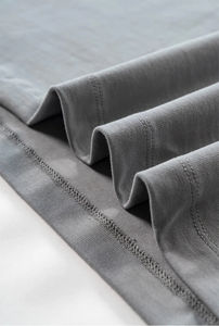 T-shirts d'été pour hommes de haute qualité 100% coton doux/fibre de bambou Séchage rapide Respirant Coupe ample Impression numérique personnalisée - Product Image 6