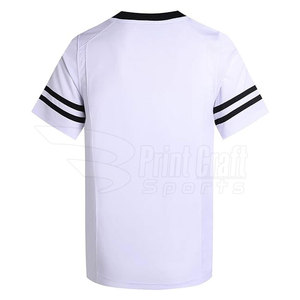 Nuevo Diseño de Camiseta de Fútbol Americano Profesional al por Mayor, Camiseta de Fútbol Americano de Color Sólido - Product Image 2