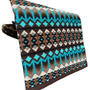 Couverture de spectacle western de qualité élégante faite à la main en laine néo-zélandaise inspirée de la conception pour le produit de tapis de selle d'équitation équestre - Product Image 3