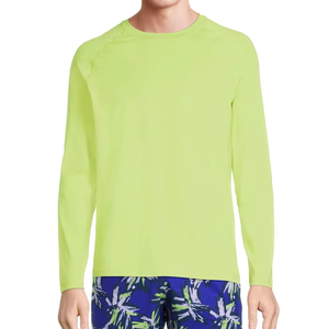 เสื้อคอมเพรสชั่นผ้าสองชั้น ยืดได้ 4 ทิศทาง คอเสื้อแบบยืดหยุ่น ผลิตจากโพลีเอสเตอร์ 87% และอีลาสเทน 13% ระบายอากาศได้ดี ป้องกันรังสียูวี 50 ป้องกันแบคทีเรีย - Product Image 3