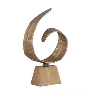 Juego de escultura de aluminio diseñada para dos árboles, de calidad estándar accesorios decorativos, escultura de mesa para decoración de sala de estar - Product Image 2