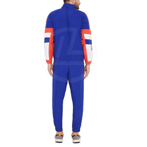 Conjunto de chándal de nailon para hombre con chaqueta a prueba de viento y pantalones de correr para entrenamiento al aire libre, chándal de nailon ligero para hombre - Product Image 4