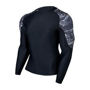 Wholesale Sublimation <b>Rash</b> <b>Guard</b> Swimwear UPF 50 UV Protection Quick Dry Stretch Fabric For Men <b>Women</b> And Unisex - Product Image 2