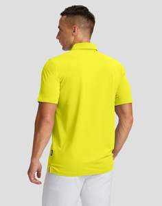 Polos brodés personnalisés pour hommes Polos à manches courtes en tissu coton polyester Fabricant d'usine OEM - Product Image 3