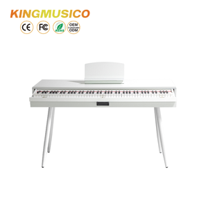 <span class=keywords><strong>Piano</strong></span> <span class=keywords><strong>numérique</strong></span> à <span class=keywords><strong>88</strong></span> <span class=keywords><strong>touches</strong></span> avec support métallique, adaptateur secteur et pédales, écouteurs inclus - Expérience haut de gamme - Product Image 1