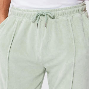 Conjunto de chándal con cremallera y forro polar gris de calidad superior para hombre, logotipo personalizado y color de talla grande para invierno - Product Image 5