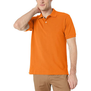 Polos respirants grande taille pour hommes Vente en gros Logo personnalisé Polo de golf uni pour hommes Polo de sport brodé pour hommes - Product Image 6