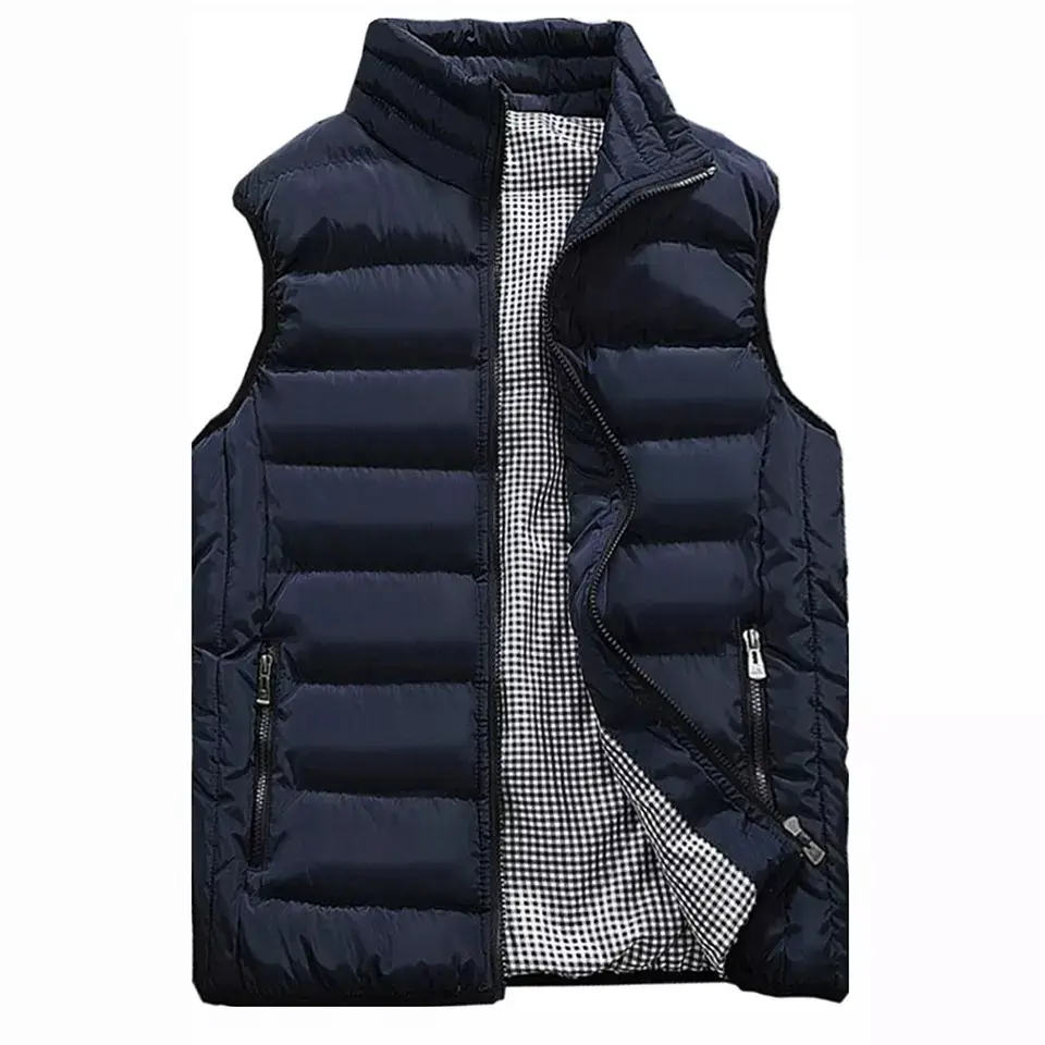 Yelekler Puffer ceketler kapşonlu kış moda çok cepler ile özel aşağı yüksek kalite ucuz fiyat özelleştirmek