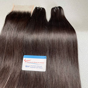 Cabello Humano Virgen Sin Procesar de Vietnam, Precio de Fábrica, Cabello Liso Natural de un Solo Donante, Proveedor de Cabello Virgen Liso, Cabello Camboyano - Product Image 5