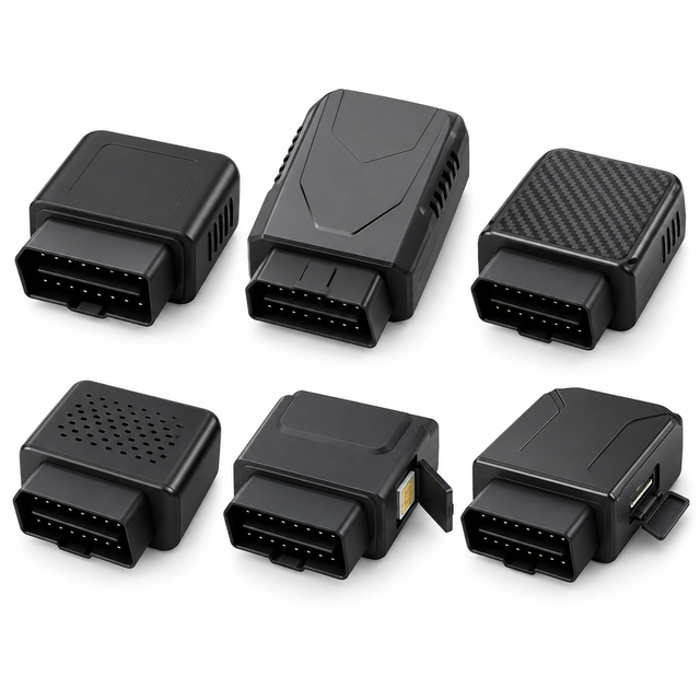 OBD GPS Tracker Bluetooth BLE Data Logger with Mileage Data Local Storage and App