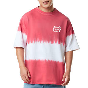 Qualité supérieure Poids lourd Personnalisé Nouveau Design Épaule tombante 100% Coton Hommes T-shirts Fabriqué au Pakistan - Product Image 1