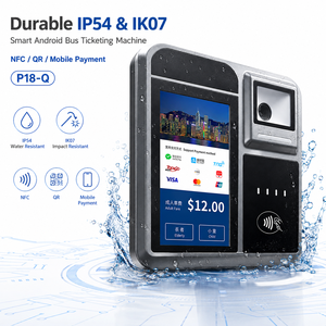 Terminal de paiement sans argent liquide pour <span class=keywords><strong>carte</strong></span> de bus Android, système de validation automatique des tarifs P18-Q - Product Image 5