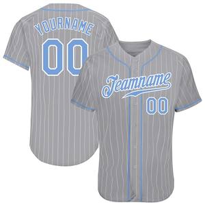 Camiseta de Béisbol Clásica con Rayas para Adultos, Transpirable, Cuello en V, Manga Corta, con Posiciones para Logotipo Personalizado, Unisex - Product Image 6