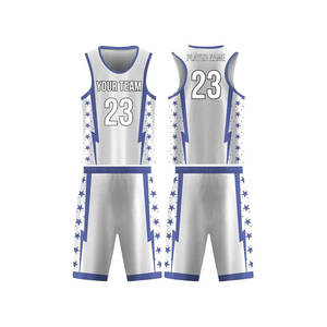 Sublimación Poliéster Baloncesto Jersey Diseño personalizado Juvenil Baloncesto Uniforme - Product Image 5