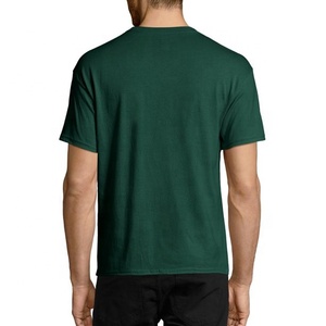 Camiseta de Manga Larga de Color Sólido al por Mayor, con Estampado Personalizado, Lisa, 100% Algodón, Transpirable, Ecológica, con Logotipo Personalizado para Hombre - Product Image 4