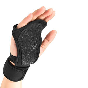 Almohadillas de agarre de protectores de Palma de neopreno con logotipo personalizado de alta calidad para guantes de mano de neopreno deportivo de levantamiento de pesas a la venta - Product Image 4