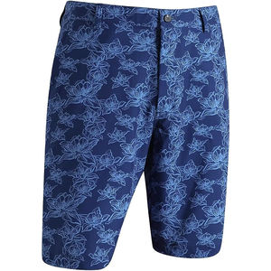 Short de golf sportif personnalisé solide à sublimation évacuation de l'humidité séchage rapide polyester respirant taille élastique fournisseur OEM - Product Image 1