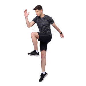 OEM Service Bulk Men Camo Camisetas Personalizado Impreso 100% Algodón Tejido de punto Venta al por mayor Camo Camisetas para hombres - Product Image 4