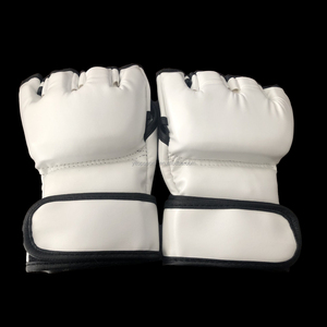 2025 New High quality MMA Custom Professional UFC Half Finger PU Grappling <b>Gloves</b> Boxing MMA <b>Gloves</b> for Training - Product Image 1