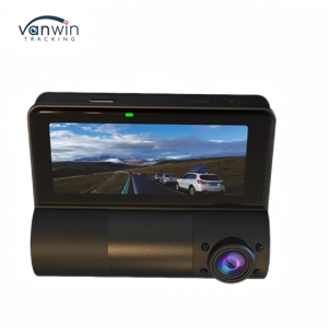 4K WiFi Dual Lens <span class=keywords><strong>Dash</strong></span> Cam en tiempo real GPS visión nocturna LCD coche DVR cámara delantera y trasera soporte para teléfono móvil - Product Image 3