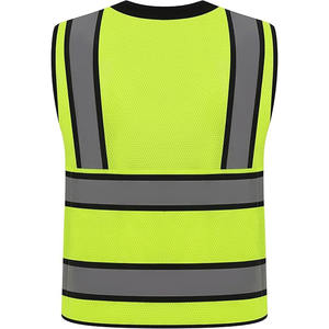 Chaleco de Seguridad de Alta Visibilidad para Hombre, Ropa de Trabajo Transpirable, Ligera y Cómoda, Chaleco Reflectante de Seguridad, Subido por Dress Sports - Product Image 6