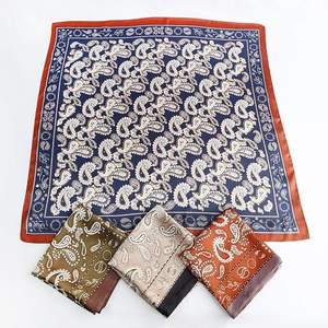 Pañuelo cuadrado hecho a mano Impresión digital personalizada mejor producto pañuelo bufanda bufandas para el pelo accesorios de moda - Product Image 4