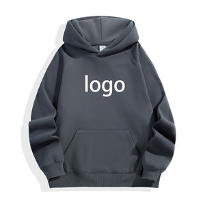 Sudadera con capucha de gran tamaño de la mejor calidad para mujer logotipo personalizado bordado en la parte delantera algodón poliéster para invierno - Product Image 6
