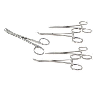 Kit básico de cirugía menor Juego de instrumentos quirúrgicos de acero inoxidable de 13 piezas Uso hospitalario reutilizable Calidad de fuente de alimentación manual - Product Image 2