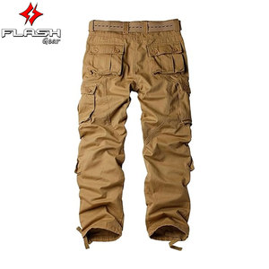 Stylish Spring Summer Multi-Pocket Cargo Pants for <b>Men</b> Custom <b>Elastic</b> Waist Plus Size <b>Trousers</b> Durable & Comfortable Cargo - Product Image 2