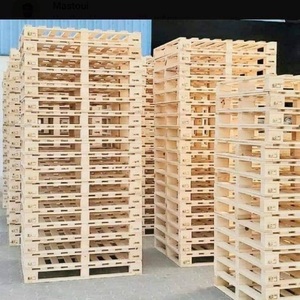 Euro Pallets de doble cara Almacenamiento de madera de 4 vías para almacén Precios al por mayor para transporte de pedidos a granel - Product Image 6