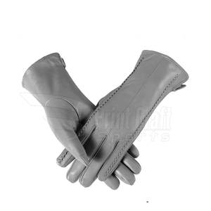 Guantes de Cuero Cálidos de Invierno de Alta Calidad, Estilo Casual con Estampado Deportivo, Cómodos y Compatibles con Pantallas Táctiles - Product Image 3