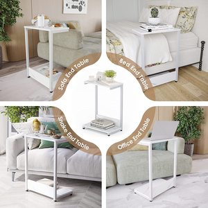 Hotel and Home Living Room Furniture Elegant Metal Rectangular <b>Side</b> <b>Tables</b> Coffee and Marble <b>Tables</b> for Comfort and Style - Product Image 5