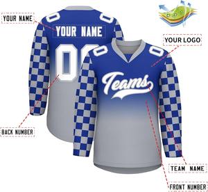Venta al por mayor OEM tela transpirable de secado rápido Durable Pro calidad impresión totalmente sublimada personalizada Hockey sobre hielo Jersey Teamwear - Product Image 3