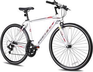 Bicicleta Híbrida 700C de Alta Calidad para Adultos, Bicicleta de Carretera de 14 Velocidades, Bicicleta Urbana con Frenos de Caliper, Acero de Alto Carbono para Carreras - Product Image 2