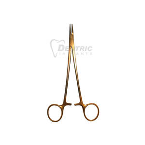 พรีเมี่ยมที่วางเข็มสแตนเลสมีด้ามจับกันลื่นสำหรับการผ่าตัดทันตกรรมหรืองานหัตถกรรมชุดทันตกรรมเครื่องมือผ่าตัด - Product Image 1