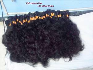 Fabricante indio de cabello natural ondulado sin procesar de un solo donante sin químicos Pure Temple Raw - Product Image 2