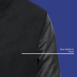 Vestes Varsity en laine pour hommes personnalisées, manches longues en cuir, meilleure vente de qualité supérieure - Product Image 5