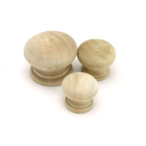 Furniture <b>Small</b> Drawer Knob Kitchen <b>Cabinet</b> Smooth Wood Touch Feel OEM High Quality Handmade Pull Wooden Furniture Handle & Knob - Product Image 6