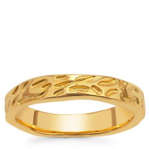 Anillo de Pareja Chapado en Rodio de Oro Blanco de 14k con Topacio Tallado - Product Image 1
