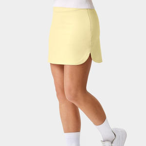Shorts de golf taille haute pour femmes, vente en gros, coton élasthanne, séchage rapide, respirant, évacuation de la transpiration, fermeture éclair, logo personnalisé, OEM ODM - Product Image 1