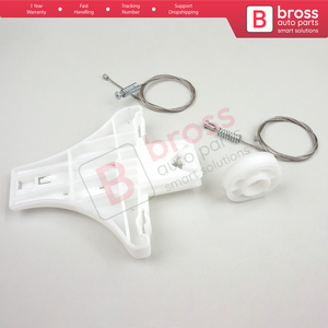 Kit de reparación de regulador de ventana BWR262 puerta trasera derecha para Pas. Sat B5 B5.5 3B 3BG Skoda Superb MK1 B5 3U 3B5839462 Bross Auto Parts - Product Image 5