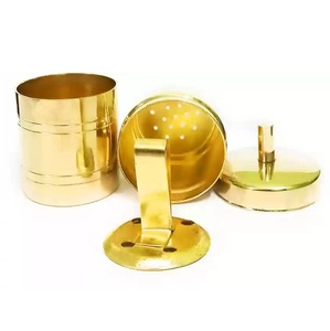 Fabriqué à la main en métal laiton café Dabara infuseur élégant et fonctionnel accessoire de cuisine meilleure qualité au prix de gros - Product Image 4