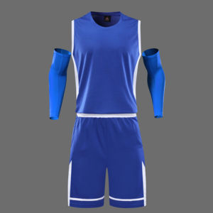 High Quality Quick Dry Breathable <b>Basketball</b> Jersey Set Custom Printed Team Uniform for Summer Wholesale - Product Image 1