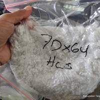 100% Qualité Recyclable PSF HC/HCS Fibre Polyester Agrafe Ignifuge Antistatique Anti-Distorsion Style Solide pour le Remplissage