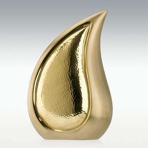 Urnas de cremación de lágrima para adultos de aluminio con diseño colorido de la mejor calidad, urnas funerarias de Metal de lujo para cenizas conmemorativas de mascotas - Product Image 3